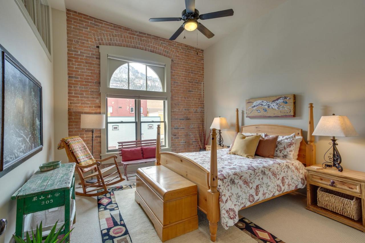 Updated Rustic-Chic Condo On Ourays Main Street! Exterior foto